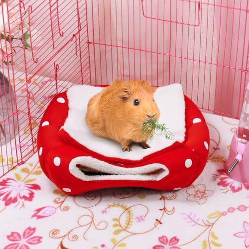 Guinea Pig Bed with Fleece and Warm Performance
