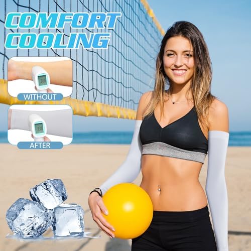 UV Sun Protection Arm Sleeves for Men Women 1