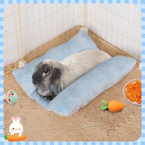 MEWTOGO Rabbit Bed 157 x 14 Inch Soft Cuddle Mat