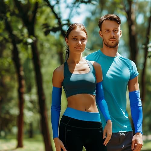 Cooling Compression Sleeves for Armpits - Arm Protection for Basketball More