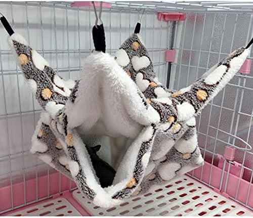 2 Pieces Small Pet Cage Hammock for Guinea Pigs