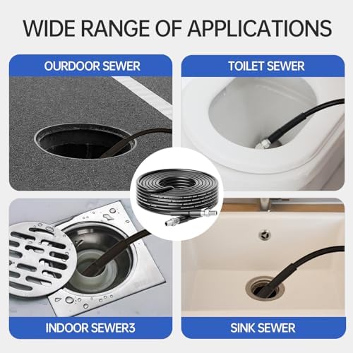 Professional Sewer Jetting Kit for Pressure Washer