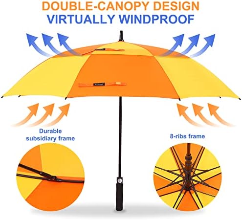 Lightning-Ready Golf Umbrella