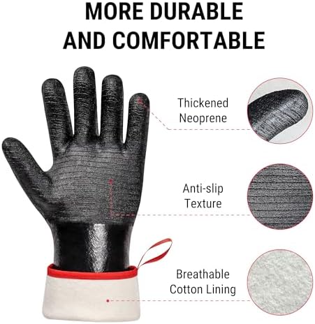 ThermoPro Heat Resistant BBQ Gloves 14 Inches