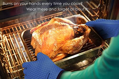 KITCHEN PERFECTopup Silicone Smoker Gloves Heat-Resistant Set
