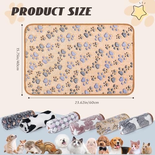 6 Pcs Absorbent Guinea Pig Blankets