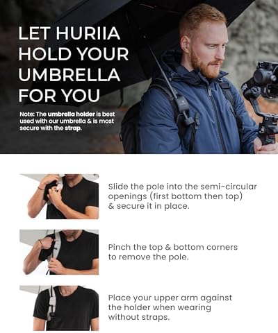 Huriia Hands-Free Umbrella Holder