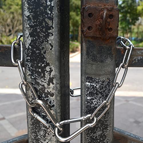 Sturdy Outdoor Fence Gate Chain for Horses Yards