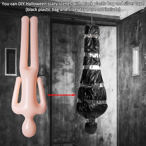 60 Full-Body Inflatable Mannequin Halloween Trick or Treat Custom Happiness
