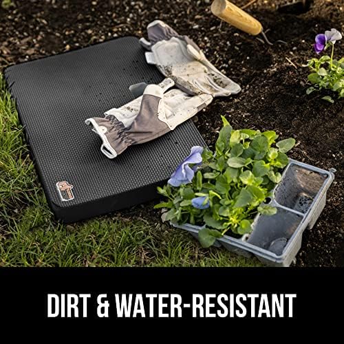 GORILLA GRIP Durable 175x11 Kneeling Pad - Shock-Absorbing Water-Resistant
