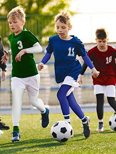 Perfect 8-Pair Kids Arm Leg Compression Sleeves Set
