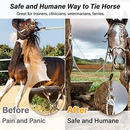 Horse Training Tie Ring Safe humane for horses and colts