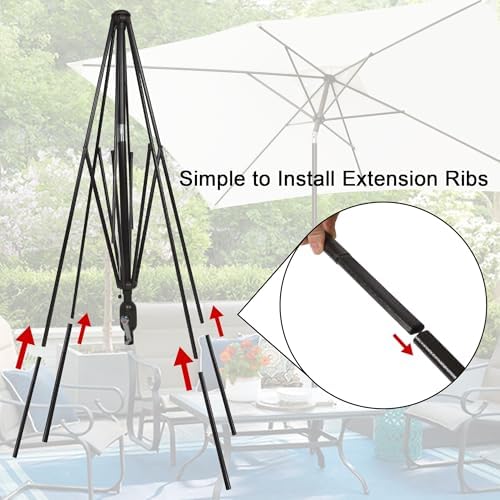 Blissun patio umbrella