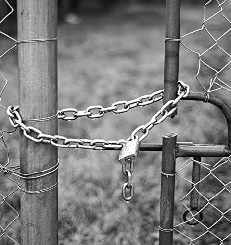 Sturdy Outdoor Fence Gate Chain for Horses Yards