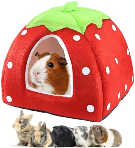 Guinea Pig Bed with Fleece and Warm Performance