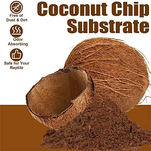 Winemana Coconut Fiber Bedding for Reptiles Natural Substrate for Your Terrarium