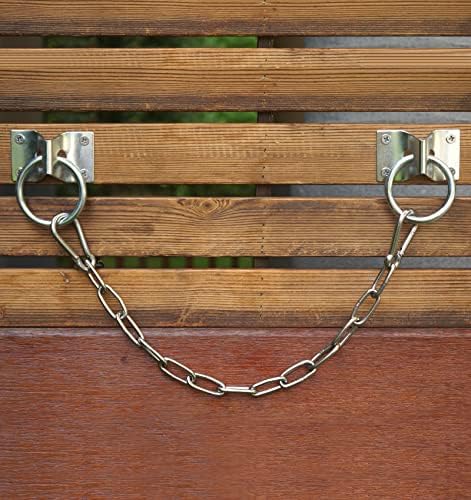Sturdy Outdoor Fence Gate Chain for Horses Yards