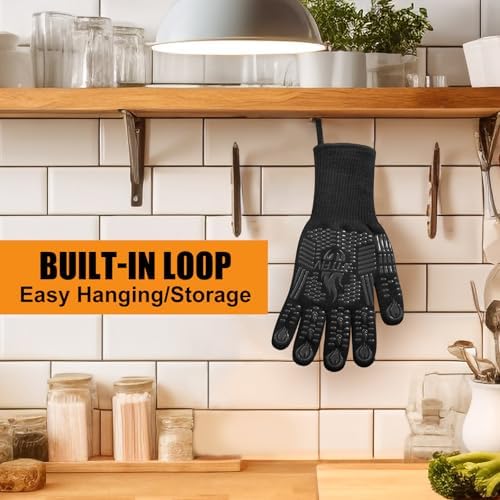 BBQ Gloves for Extreme Heat Resistance