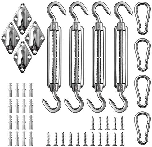 Sturdy Shade Sail Hardware Kit for Outdoor Use