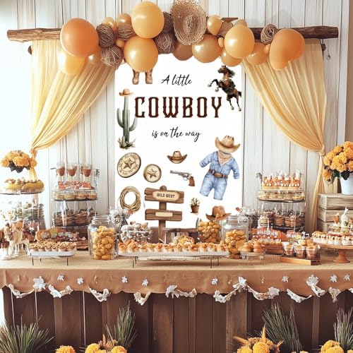 Arricraft 1 Pc Polyester Cowboy Cactus Door Cover Decor