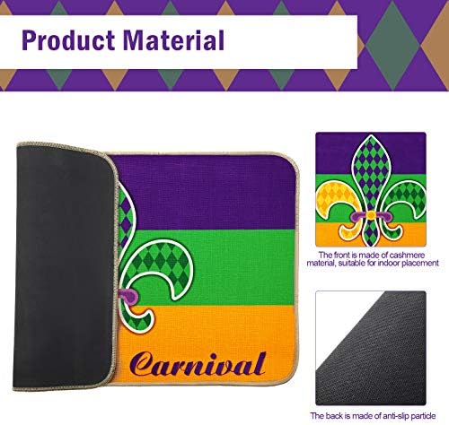 Mardi Gras Fdekor Door Mat