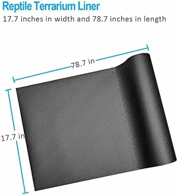 Bearded Dragon Substrate for Reptile Tank Non-Adhesive Stylish