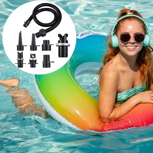 Therwen 8-Piece Air Hose Kit Pumping Set for Stand-Up Paddleboarding