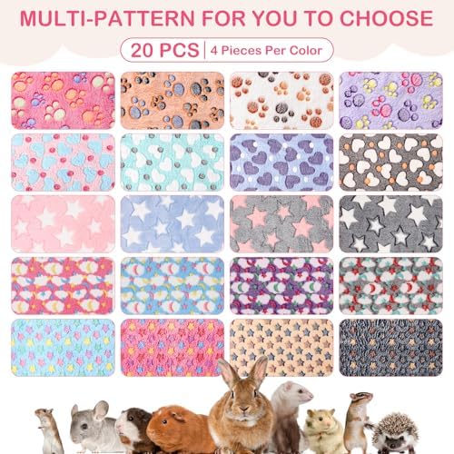 Comfy Hypoallergenic Small Animal Blanket About 18x13