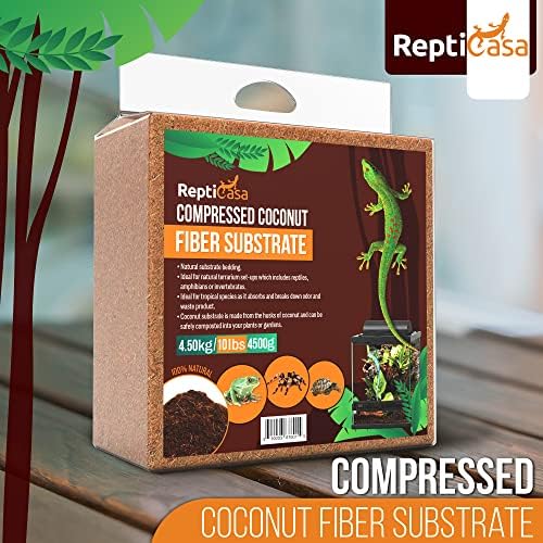 ReptiCasa 10 lb Compressed Coconut Fiber Substrate