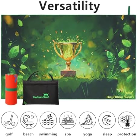 Durable Golf Towel for Beach Travel