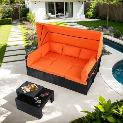 TIMSATO 8-Piece Patio Conversation Set