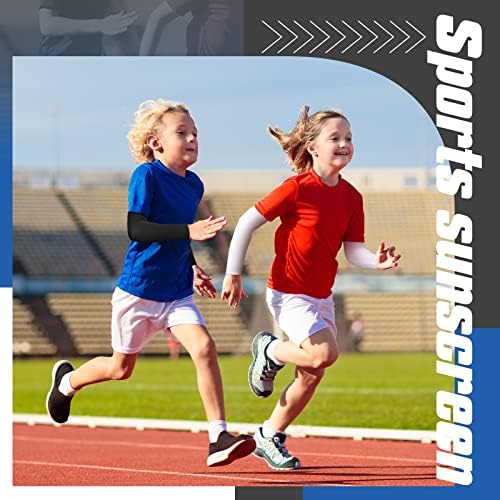Xuhal Kids Arm Sleeves for Basketball Baseball UV Protection