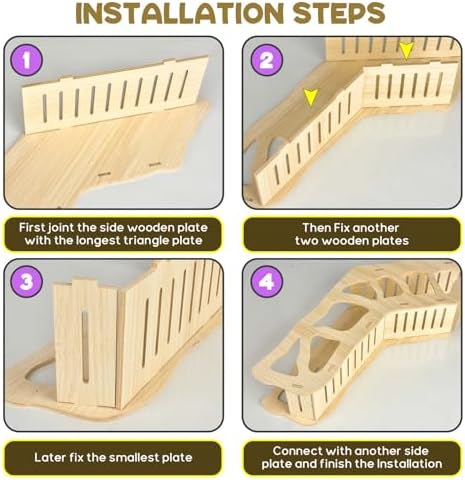 Hamster Tunnel Burying Climbing sleeping Fun for Your Pet