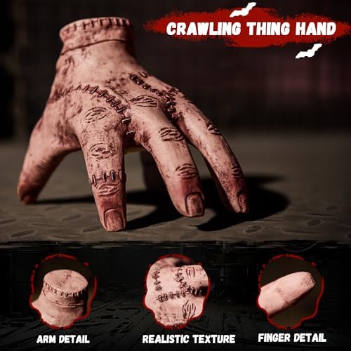 Halloween Crawling Thing Hand - Sound Activated Animatronic Prop