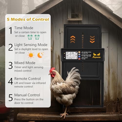 Perfect Solar-Powered Chicken Coop Door