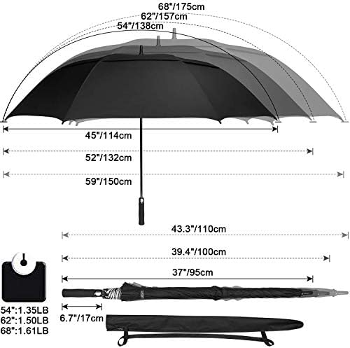 Sun Rain Protection Golf Umbrella