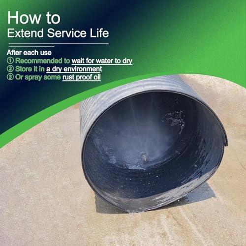 38 NPT sewer jetter nozzle
