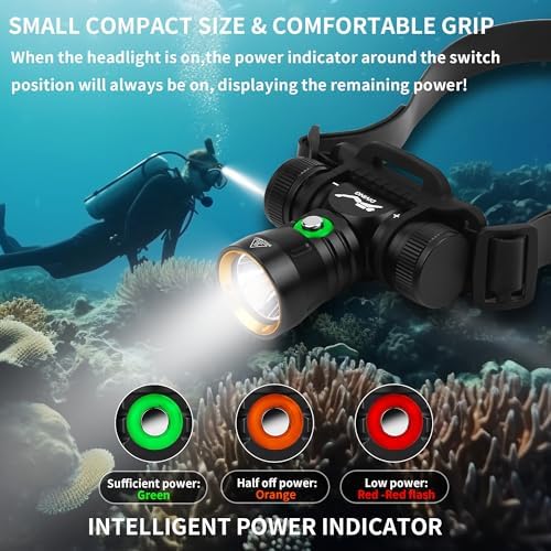 WindFire Scuba Diving Headlamp