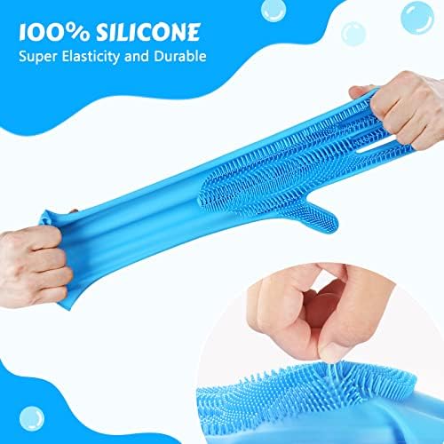 Puplicate Heat-Resistant Silicone Gloves Clean Your Cat or Dogand More