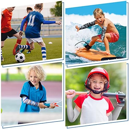 Xuhal Kids Arm Sleeves for Basketball Baseball UV Protection