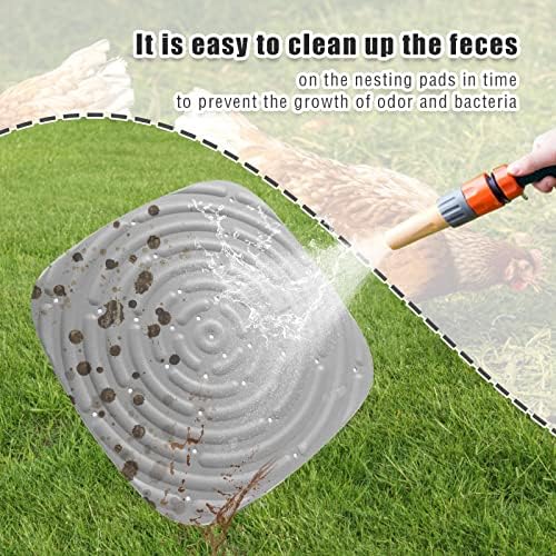 10x10 Reusable Chicken Nesting Box Pads