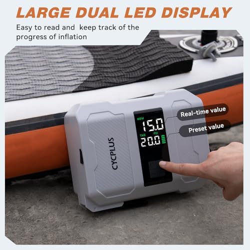 CYCPLUS 20 PSI - The Ultimate Paddleboard Pump