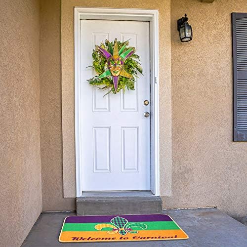 Mardi Gras Fdekor Door Mat