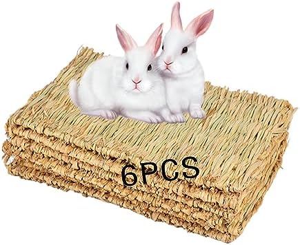 Rabbit Grass Mat - Natural Straw Bed for Rabbits