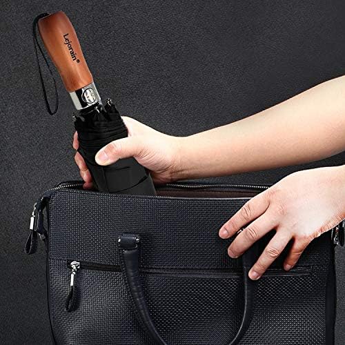 Lejorain Golf Umbrella - Lightweight Double Canopy Portable