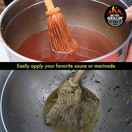 Better Grillin Scrubbing Stones and BBQ Mops Combo Pack
