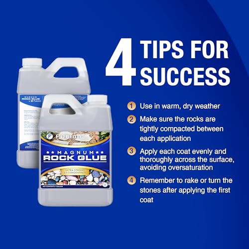 Magnum Rock Glue for Landscaping - 128 oz