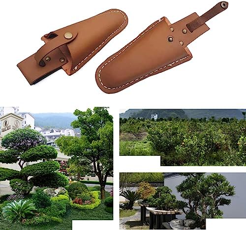 Garden Shears - cattlehide precision shears for pruning gardening tasks