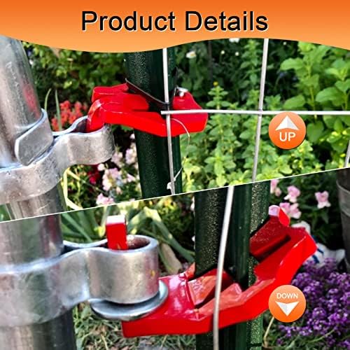 T-Post Metal Gate Hinge Pins Outdoor Farm Garden - 58 Pin