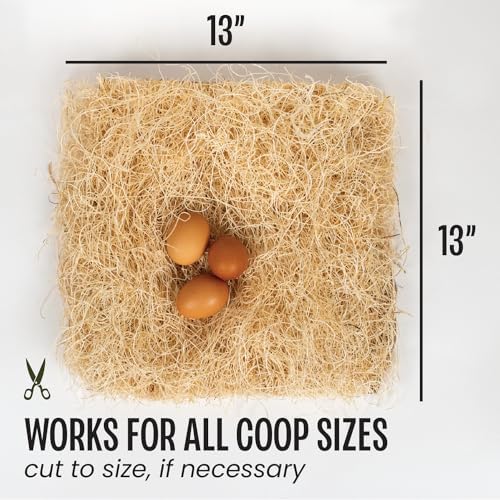 Aspen Shavings Nesting Liners with 4oz Herbs for Birds 10 Pack